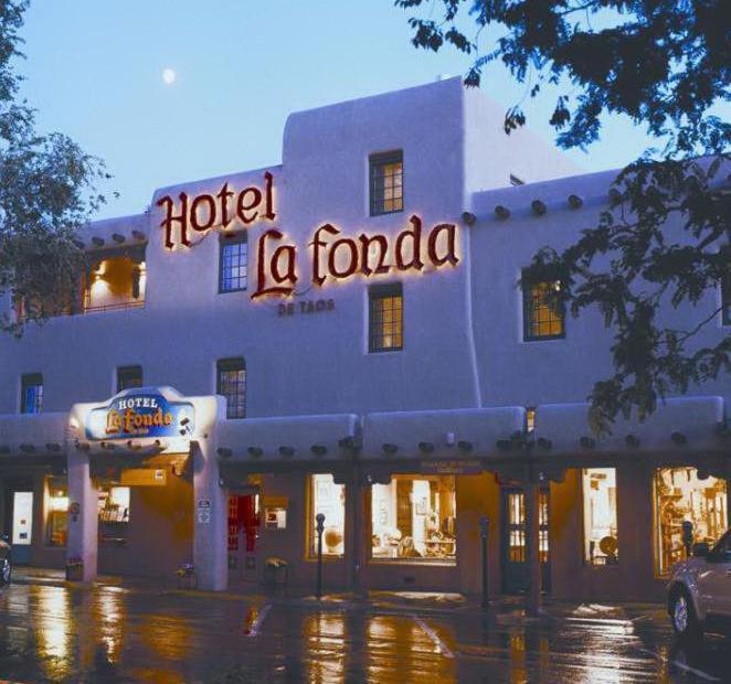 Hotel La Fonda De Taos Bagian luar foto